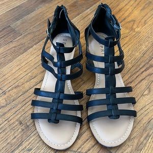 Esprit gladiator sandal with low wedge size 11M